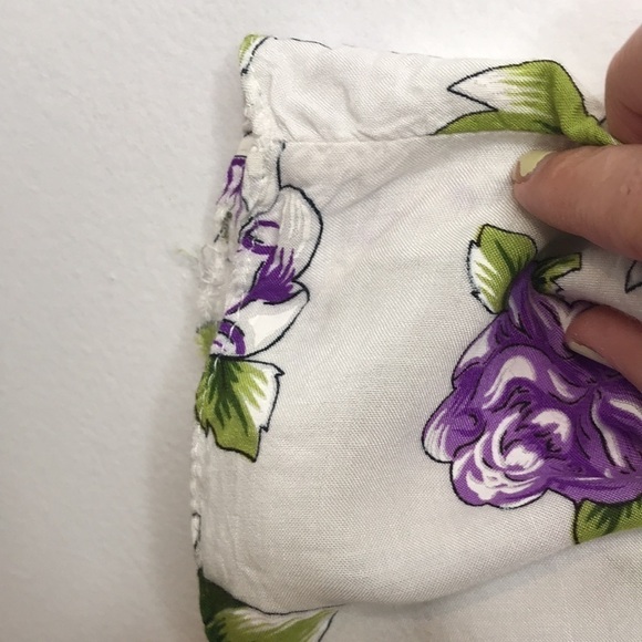 Floral knit handmade dress - Picture 9 of 9